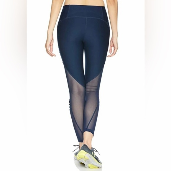 NEW UNDER ARMOUR sz S Vanish Pleated Leggings Mesh - Picture 5 of 12